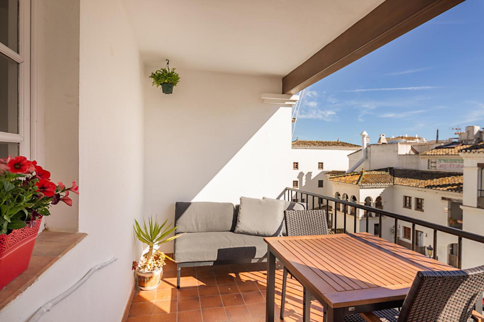 Duquesa Port Studio Apartment - Bright Sunlit Terrace マニルバ エクステリア 写真